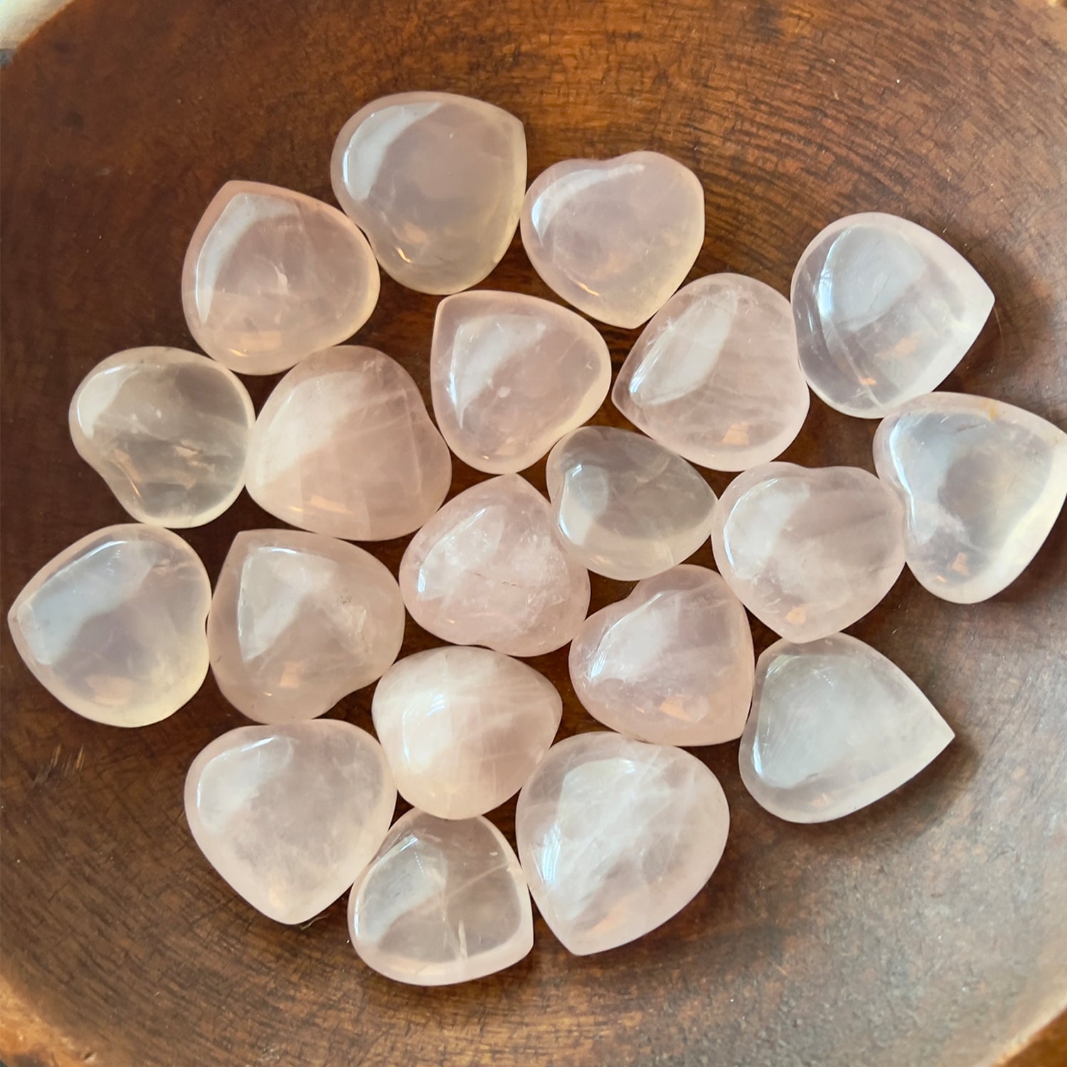 Rose Quartz Hearts