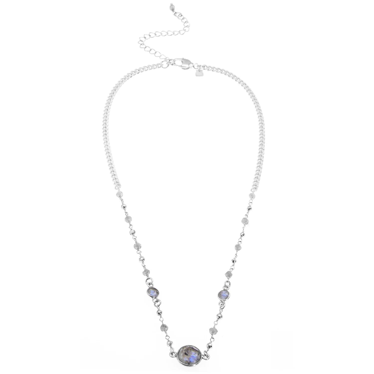 Colee II Necklace in Labradorite - BeachBu Jewelry