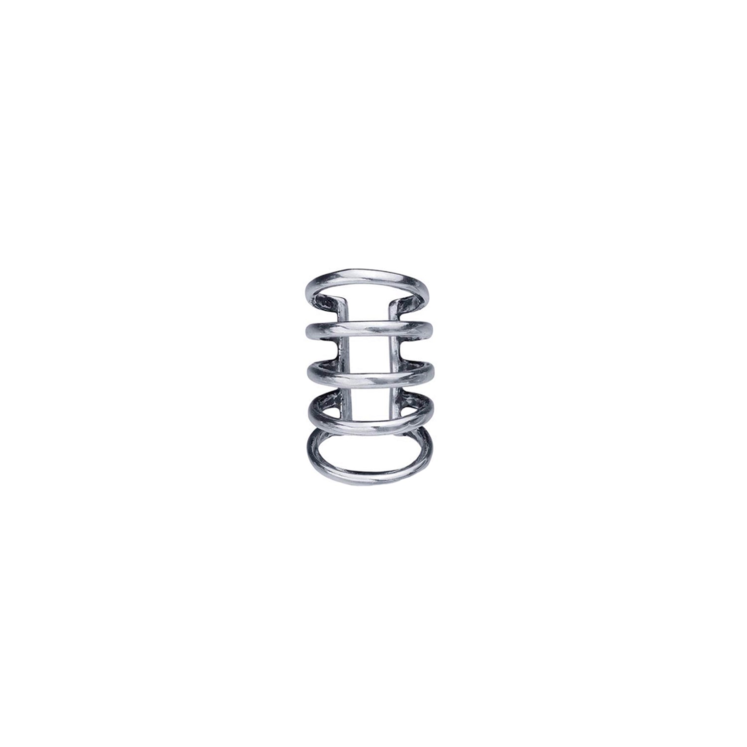 5-Row Sterling Silver Conch Ear Cuff - BeachBu Jewelry