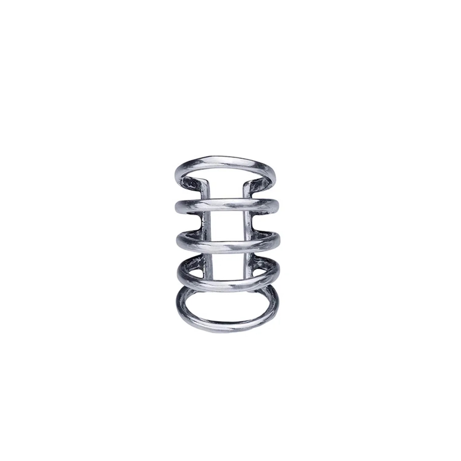 5-Row Sterling Silver Conch Ear Cuff - BeachBu Jewelry