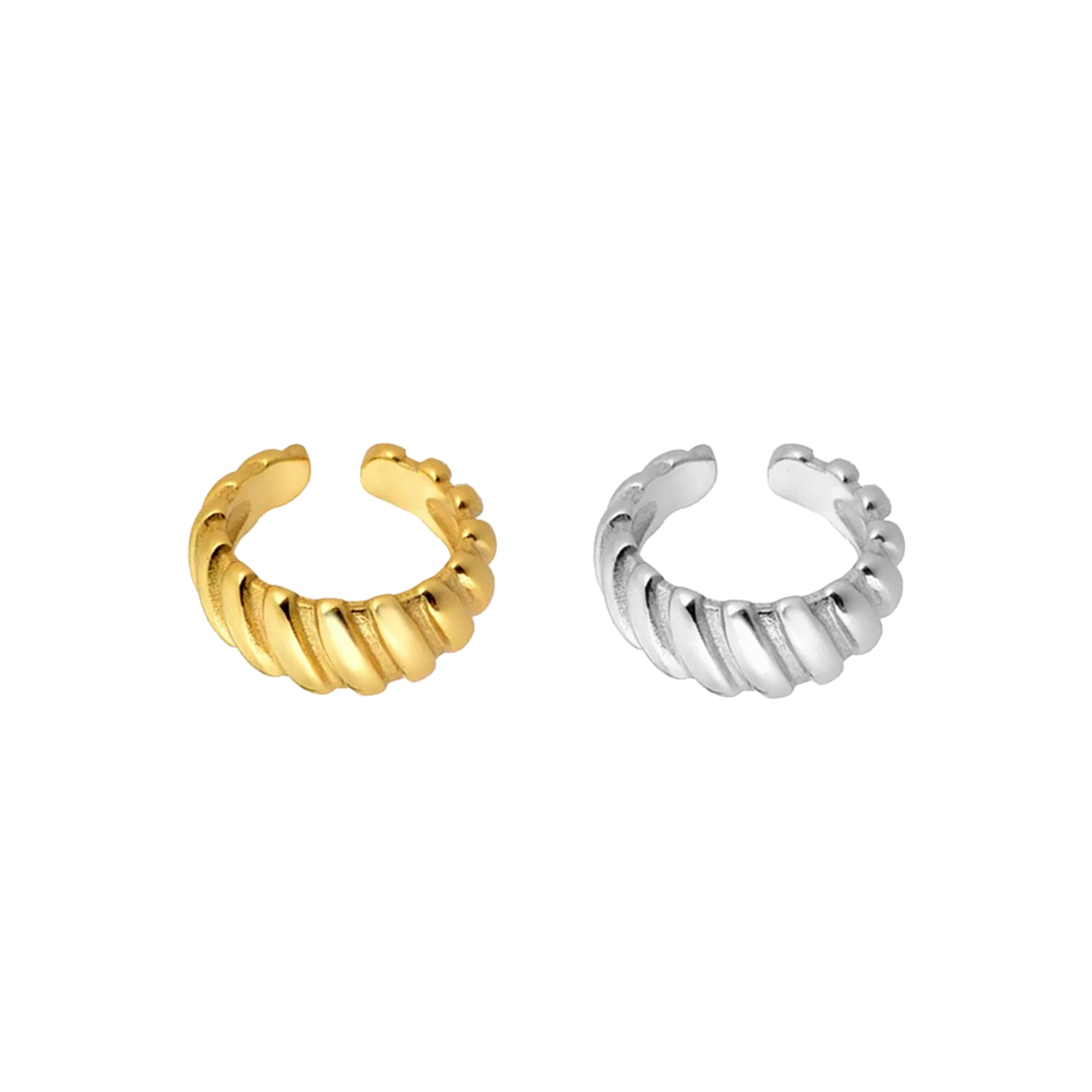 Twist Pattern Conch Ear Cuff - BeachBu Jewelry