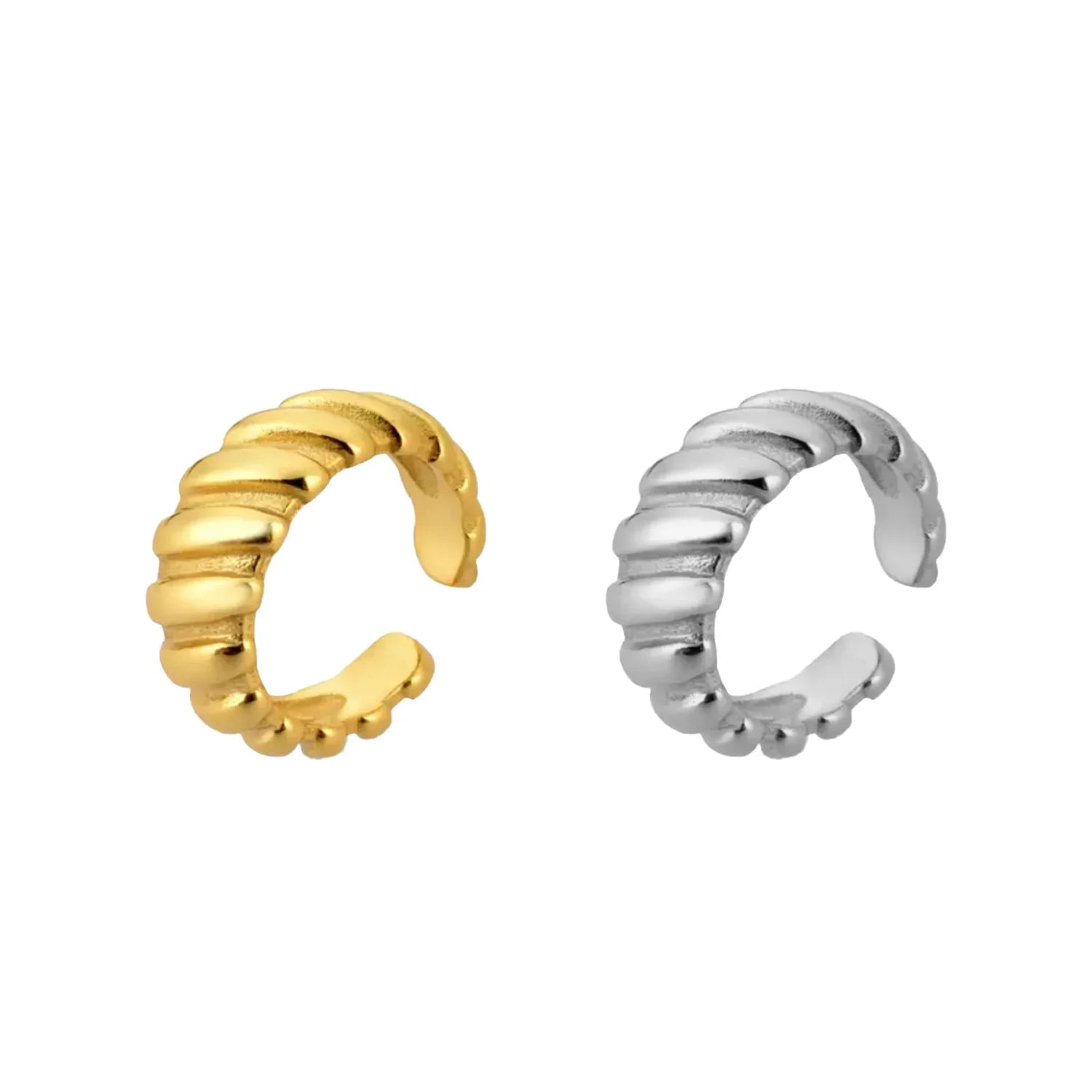 Twist Pattern Conch Ear Cuff - BeachBu Jewelry