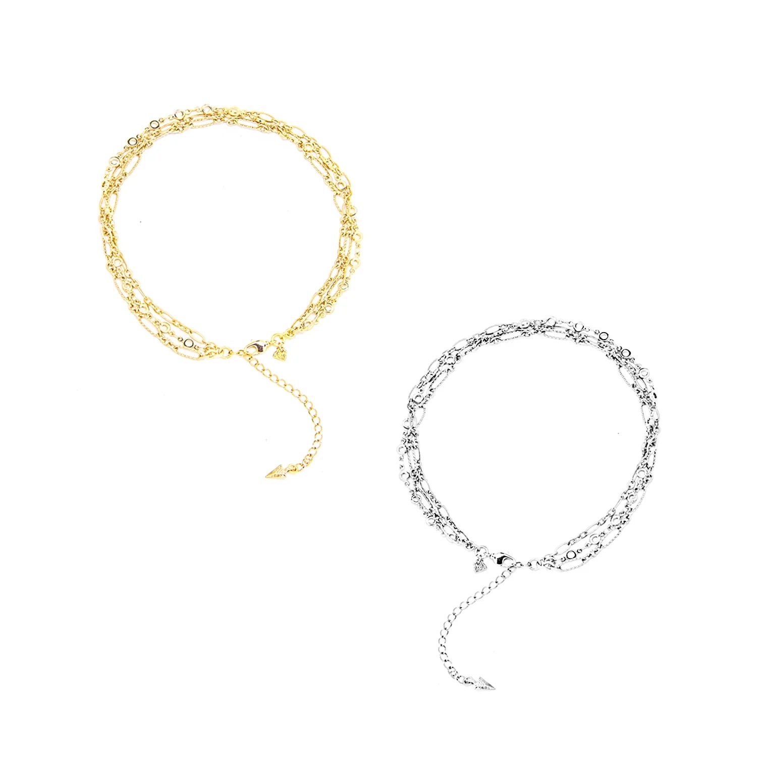 Triple Chain Anklet - BeachBu Jewelry