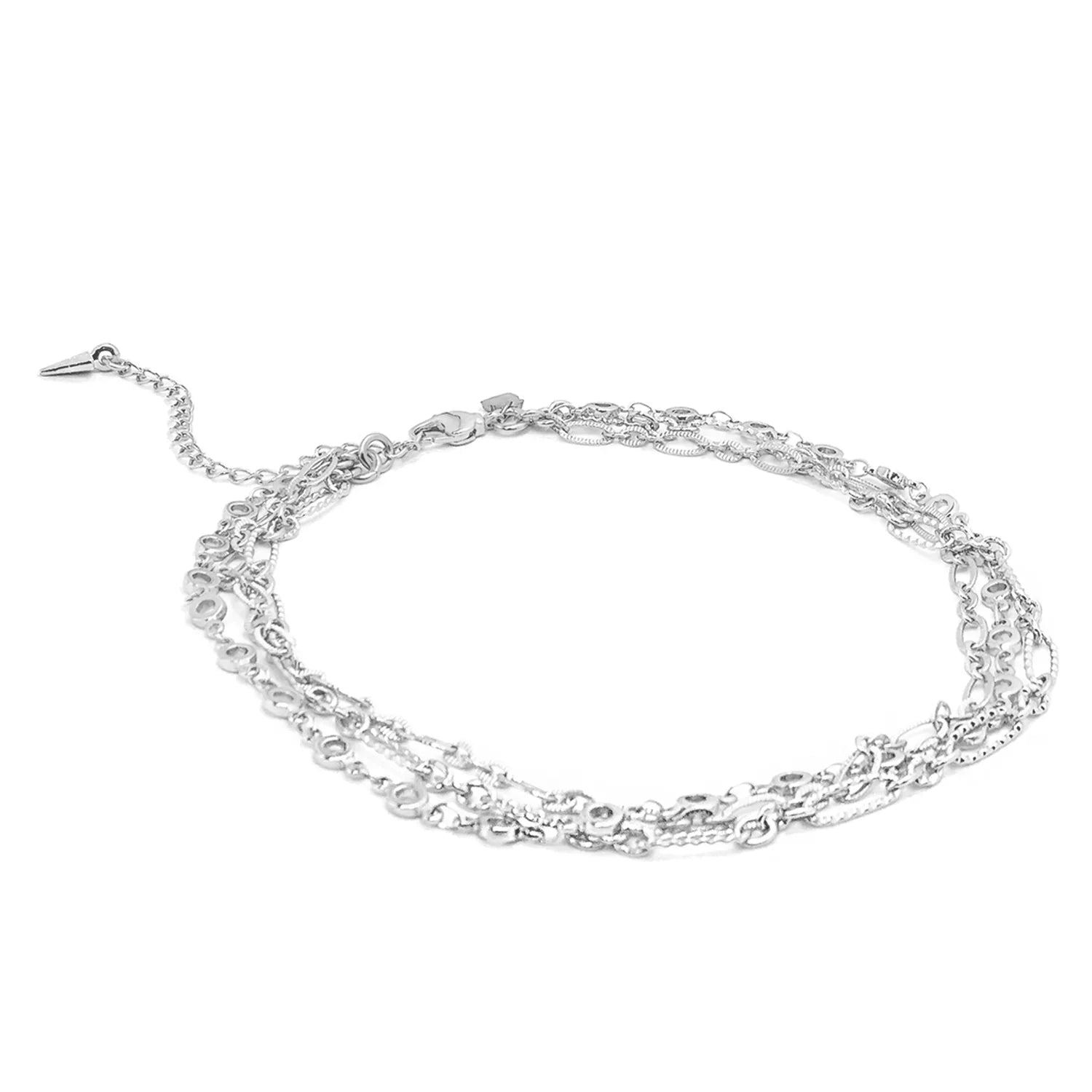 Triple Chain Anklet - BeachBu Jewelry