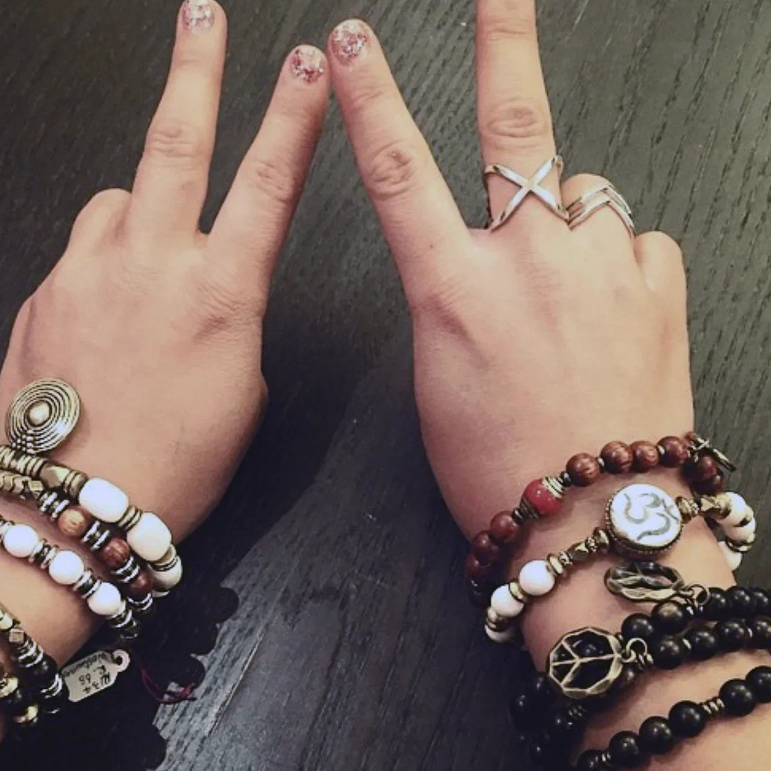 Eternity Sterling Silver X Ring - BeachBu Jewelry