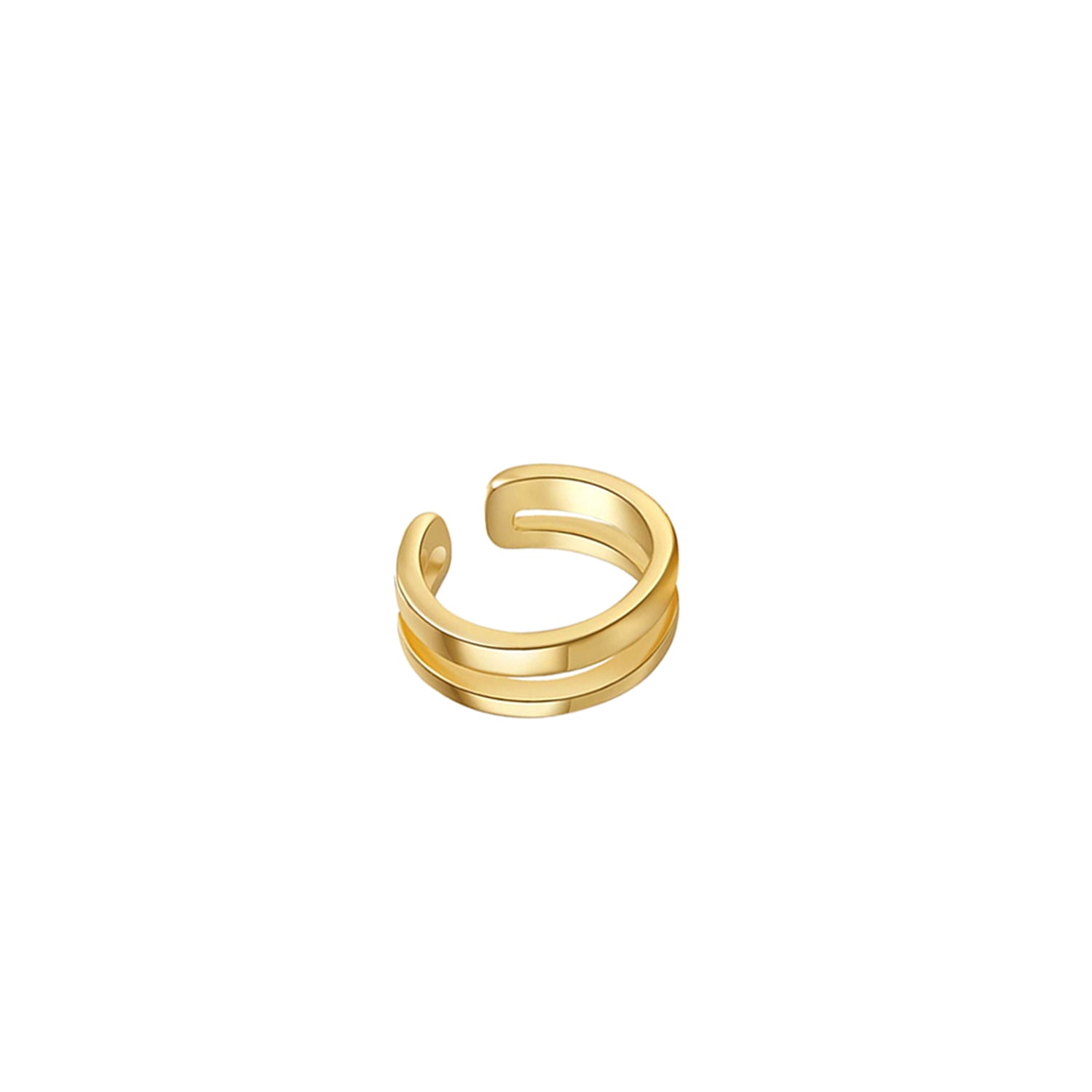 2-Row Small Conch Ear Cuff