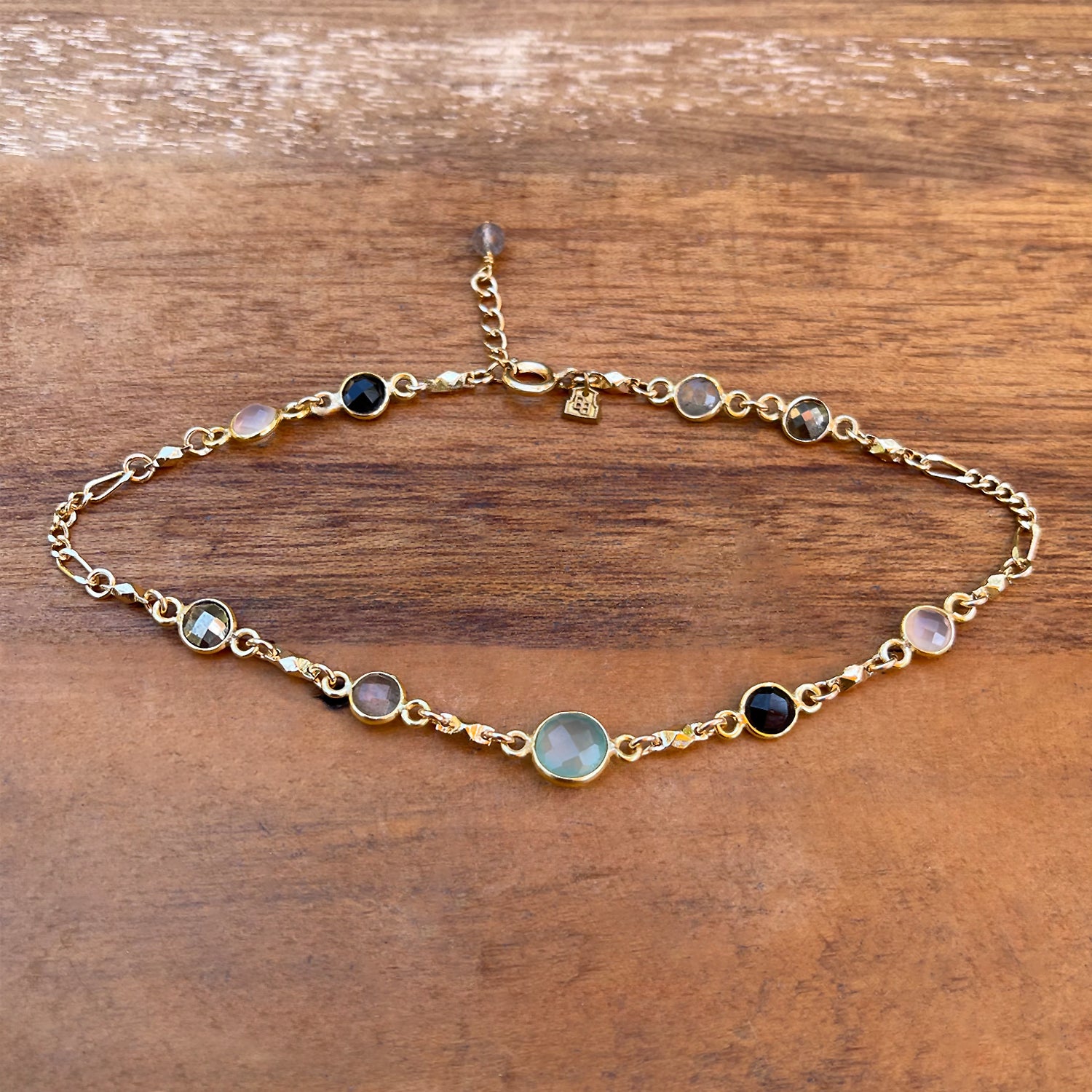 Betty Lou Multi-Gemstone Anklet