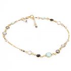 Betty Lou Anklet in Gold